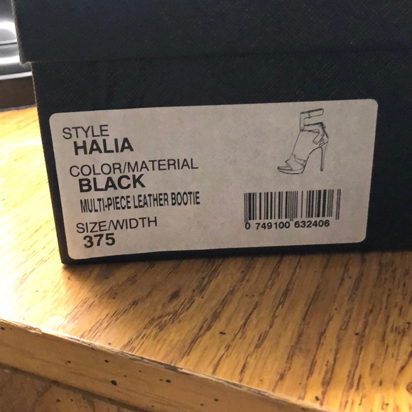 Halia leather booties HERVE LEGER by Max azria - Picture 2 of 6